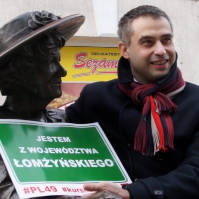 Krzysztof Gawkowski w Łomży
