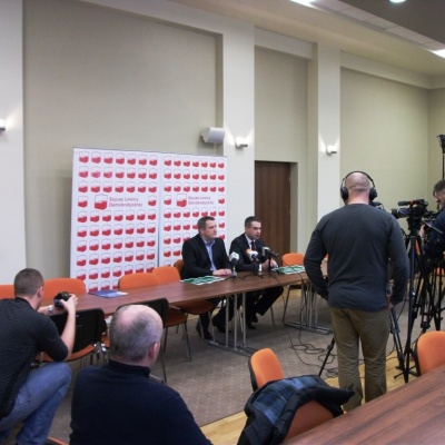Krzysztof Gawkowski w Łomży
